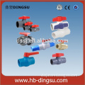 China Manufacturer Cheap Compact Socket Plastic PVC Ball Valve
